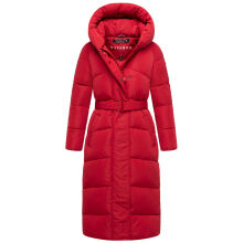 Navahoo Eisblick Damen Winter Steppmantel  Deep Red-Größe S - Gr. 36