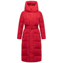 Navahoo Eisblick Damen Winter Steppmantel  Deep Red-Größe S - Gr. 36