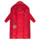 Navahoo Eisblick Damen Winter Steppmantel  Deep Red-Größe S - Gr. 36