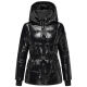 Navahoo Eisglanz Damen Winter Steppjacke  Schwarz Größe XS - Gr. 34
