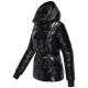 Navahoo Eisglanz Damen Winter Steppjacke  Schwarz Größe XS - Gr. 34