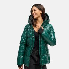 Navahoo Eisglanz Damen Winter Steppjacke  Evergreen Größe XS - Gr. 34