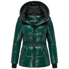Navahoo Eisglanz Damen Winter Steppjacke  Evergreen Größe XS - Gr. 34