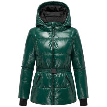 Navahoo Eisglanz Damen Winter Steppjacke  Evergreen Größe XS - Gr. 34