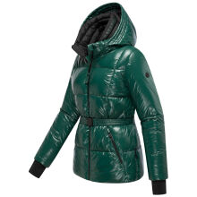 Navahoo Eisglanz Damen Winter Steppjacke  Evergreen Größe XS - Gr. 34