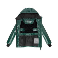 Navahoo Eisglanz Damen Winter Steppjacke  Evergreen Größe XS - Gr. 34