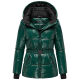 Navahoo Eisglanz Damen Winter Steppjacke  Evergreen Größe XS - Gr. 34