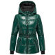 Navahoo Eisglanz Damen Winter Steppjacke  Evergreen Größe XS - Gr. 34
