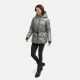 Navahoo Eisglanz Damen Winter Steppjacke  Grey Größe XS - Gr. 34