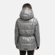 Navahoo Eisglanz Damen Winter Steppjacke  Grey Größe XS - Gr. 34