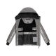 Navahoo Eisglanz Damen Winter Steppjacke  Grey Größe XS - Gr. 34
