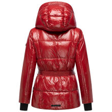 Navahoo Eisglanz Damen Winter Steppjacke  Dark Red Größe XS - Gr. 34