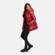 Navahoo Eisglanz Damen Winter Steppjacke  Dark Red Größe XS - Gr. 34