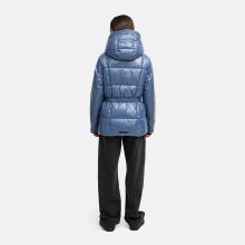 Navahoo Eisglanz Damen Winter Steppjacke  Dusty Blue Größe XS - Gr. 34