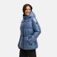 Navahoo Eisglanz Damen Winter Steppjacke  Dusty Blue Größe XS - Gr. 34
