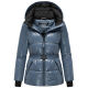 Navahoo Eisglanz Damen Winter Steppjacke  Dusty Blue Größe XS - Gr. 34