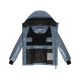 Navahoo Eisglanz Damen Winter Steppjacke  Dusty Blue Größe XS - Gr. 34