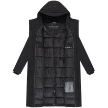 Navahoo Eismelodie Damen Winter Parka  Schwarz Größe S - Gr. 36