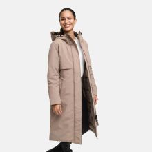 Navahoo Eismelodie Damen Winter Parka  Taupe Grey Größe S - Gr. 36