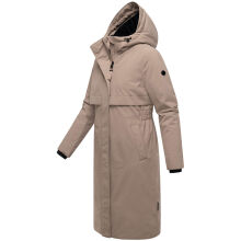 Navahoo Eismelodie Damen Winter Parka  Taupe Grey Größe S - Gr. 36
