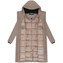 Navahoo Eismelodie Damen Winter Parka  Taupe Grey Größe S - Gr. 36
