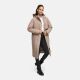Navahoo Eismelodie Damen Winter Parka  Taupe Grey Größe S - Gr. 36