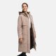 Navahoo Eismelodie Damen Winter Parka  Taupe Grey Größe S - Gr. 36