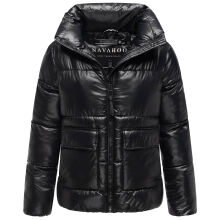 Navahoo Eispracht Damen Winter Steppjacke  Schwarz Größe S - Gr. 36