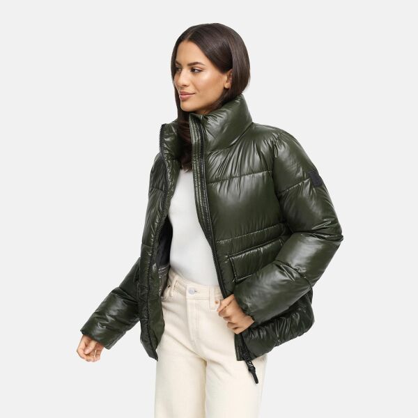 Navahoo Eispracht Damen Winter Steppjacke  Dark Olive Größe S - Gr. 36