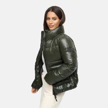 Navahoo Eispracht Damen Winter Steppjacke  Dark Olive Größe S - Gr. 36