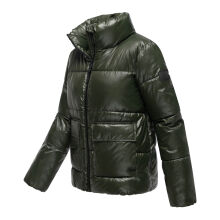 Navahoo Eispracht Damen Winter Steppjacke  Dark Olive Größe S - Gr. 36