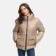 Navahoo Eispracht Damen Winter Steppjacke  Taupe Grey Größe S - Gr. 36