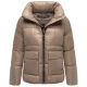 Navahoo Eispracht Damen Winter Steppjacke  Taupe Grey Größe S - Gr. 36