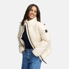 Navahoo Eispracht Damen Winter Steppjacke  Cream Größe S - Gr. 36