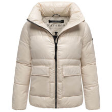 Navahoo Eispracht Damen Winter Steppjacke  Cream Größe S - Gr. 36