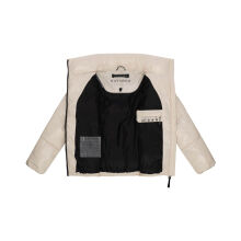 Navahoo Eispracht Damen Winter Steppjacke  Cream Größe S - Gr. 36