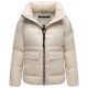 Navahoo Eispracht Damen Winter Steppjacke  Cream Größe S - Gr. 36