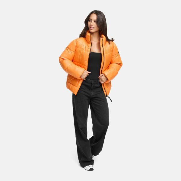 Navahoo Eispracht Damen Winter Steppjacke  Orange Größe S - Gr. 36