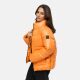 Navahoo Eispracht Damen Winter Steppjacke  Orange Größe S - Gr. 36