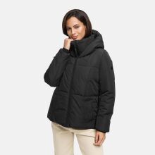 Navahoo Flüsterfee Damen Winter Jacke  Schwarz-Größe S - Gr. 36