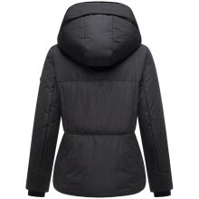 Navahoo Flüsterfee Damen Winter Jacke  Schwarz-Größe S - Gr. 36