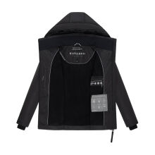 Navahoo Flüsterfee Damen Winter Jacke  Schwarz-Größe S - Gr. 36