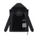 Navahoo Flüsterfee Damen Winter Jacke  Schwarz-Größe S - Gr. 36