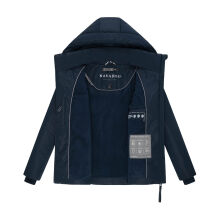 Navahoo Flüsterfee Damen Winter Jacke  Navy-Größe S - Gr. 36