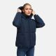 Navahoo Flüsterfee Damen Winter Jacke  Navy-Größe S - Gr. 36
