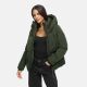 Navahoo Flüsterfee Damen Winter Jacke  Dark Olive-Größe S - Gr. 36