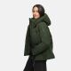 Navahoo Flüsterfee Damen Winter Jacke  Dark Olive-Größe S - Gr. 36