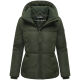 Navahoo Flüsterfee Damen Winter Jacke  Dark Olive-Größe S - Gr. 36