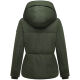 Navahoo Flüsterfee Damen Winter Jacke  Dark Olive-Größe S - Gr. 36