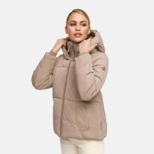 Navahoo Flüsterfee Damen Winter Jacke  Taupe Grey-Größe S - Gr. 36
